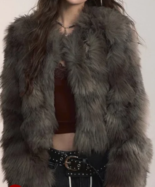 Faux Fur Short Jacket